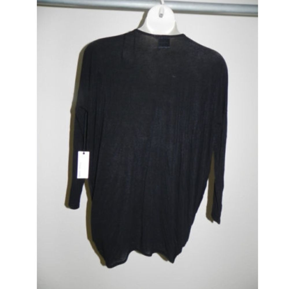 Bishop & Young Sofia Blouse Crossfront Small Black - image 3